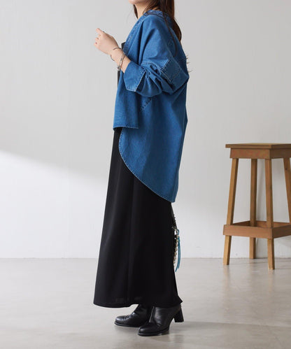 【/適合長季節穿著】喬其紗吊帶連衣裙