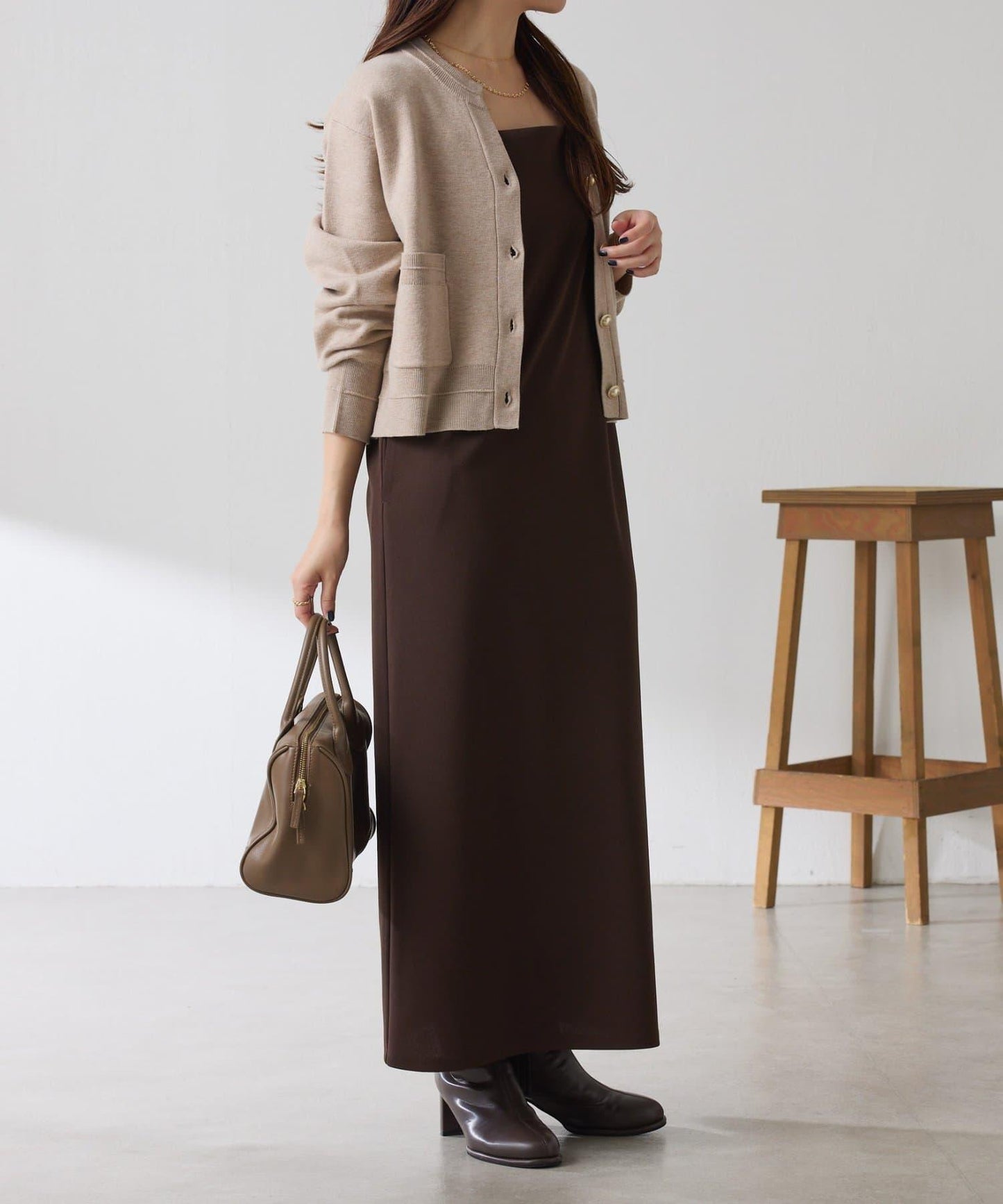 【/適合長季節穿著】喬其紗吊帶連衣裙