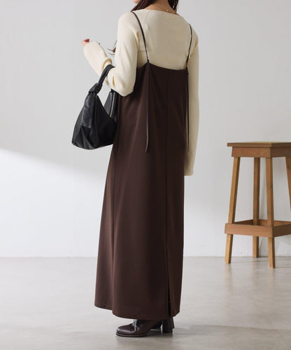 【/適合長季節穿著】喬其紗吊帶連衣裙