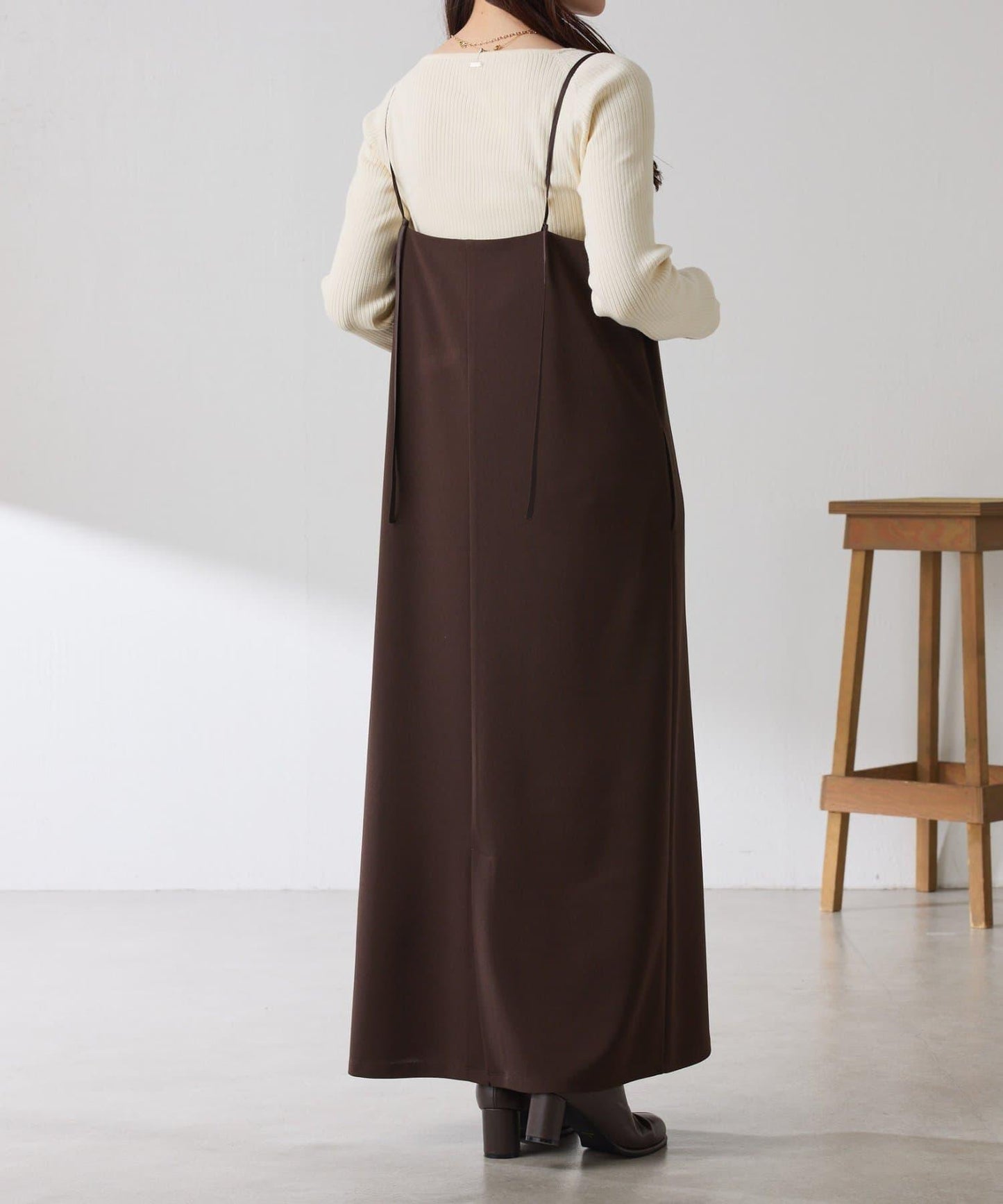 【/適合長季節穿著】喬其紗吊帶連衣裙