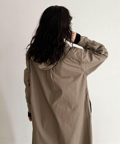 【GEVACO/ゲバコ】連帽襯衫連衣裙