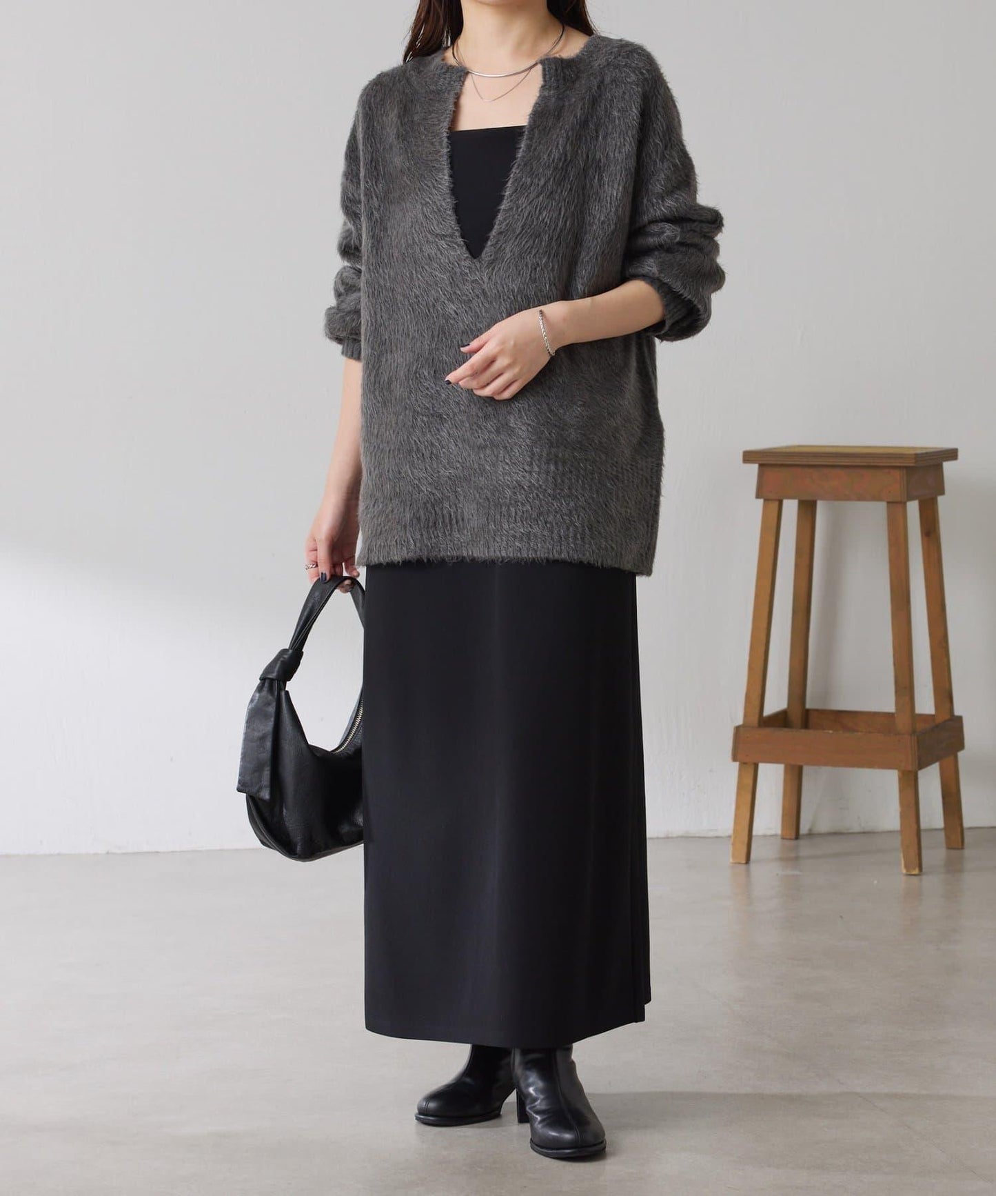 【/適合長季節穿著】喬其紗吊帶連衣裙