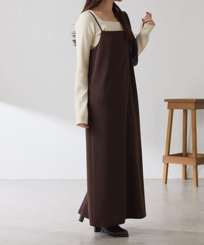 【/適合長季節穿著】喬其紗吊帶連衣裙