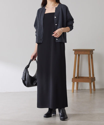 【/適合長季節穿著】喬其紗吊帶連衣裙