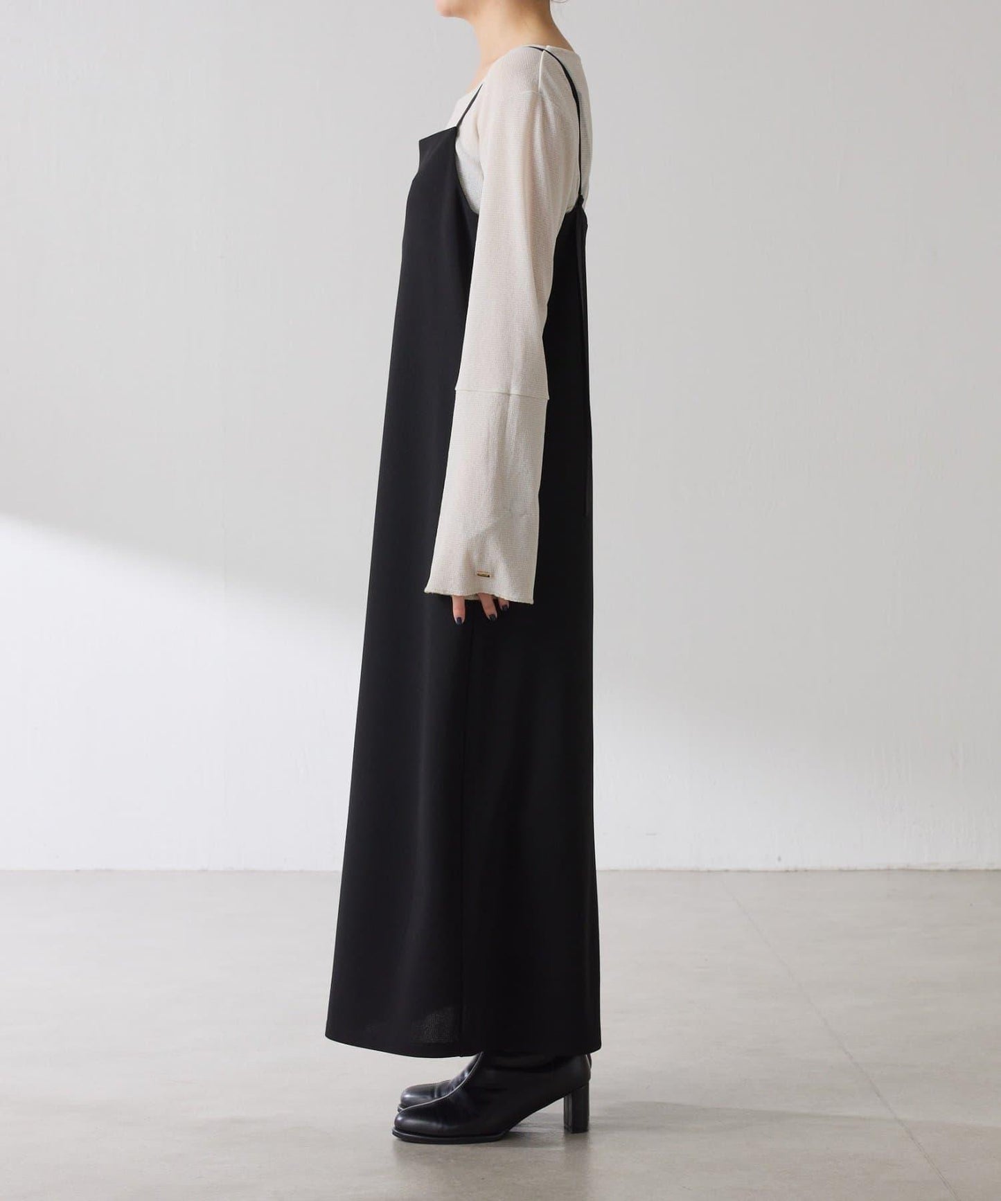 【/適合長季節穿著】喬其紗吊帶連衣裙