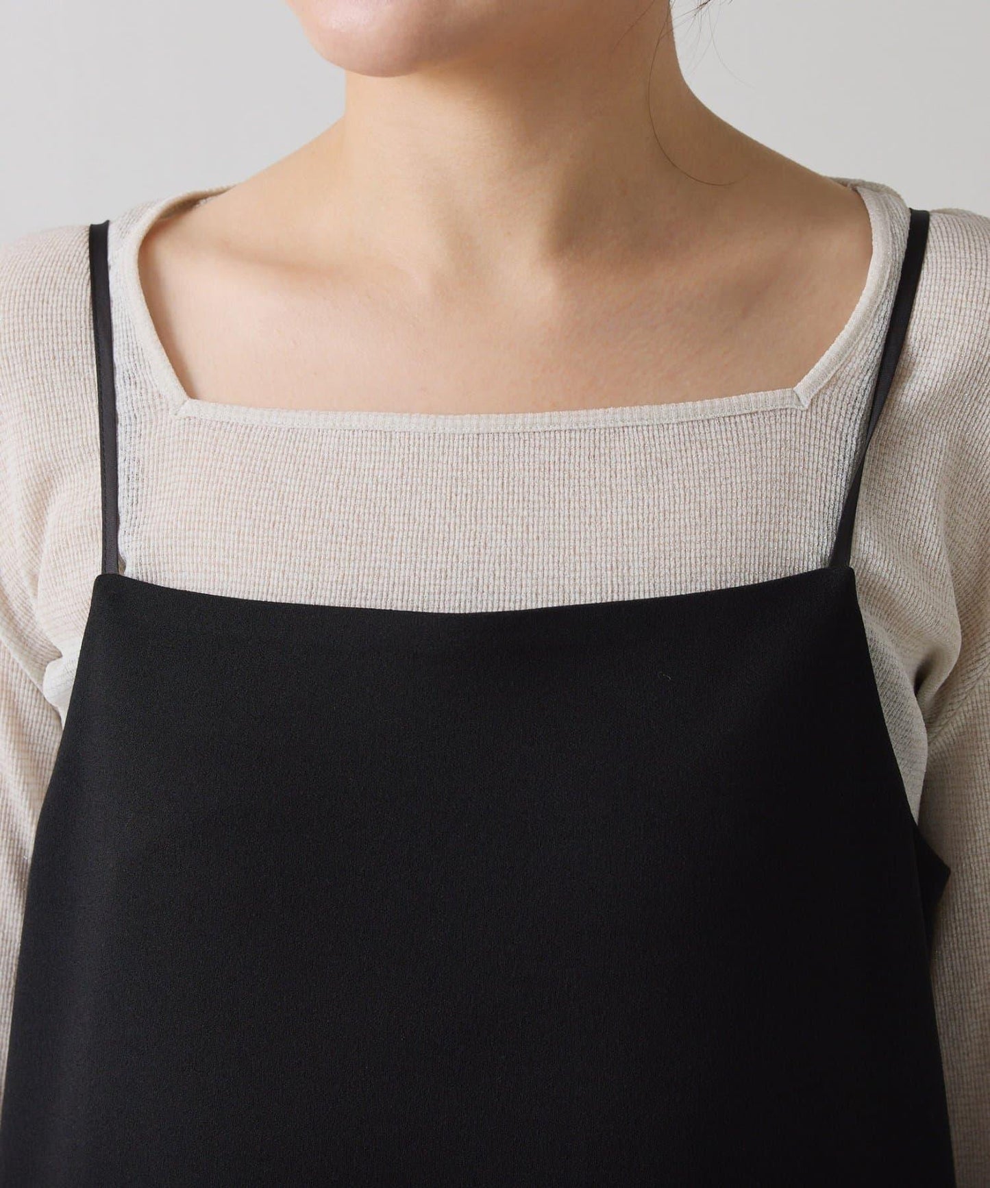 【/適合長季節穿著】喬其紗吊帶連衣裙