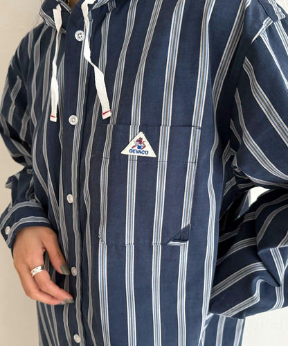 【GEVACO/ゲバコ】連帽襯衫連衣裙