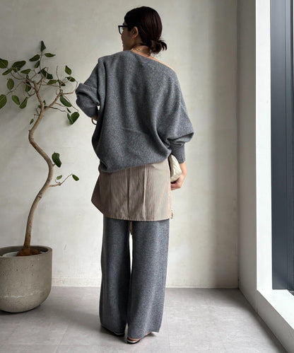 100%美利奴羊毛針織褲