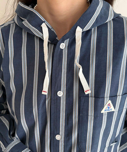 【GEVACO/ゲバコ】連帽襯衫連衣裙