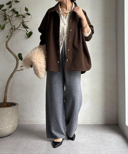 100%美利奴羊毛針織褲