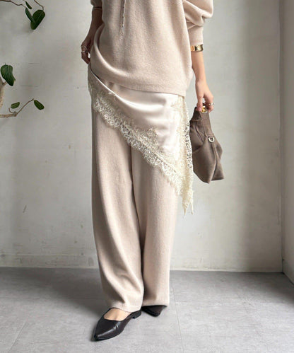 100%美利奴羊毛針織褲