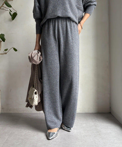 100%美利奴羊毛針織褲