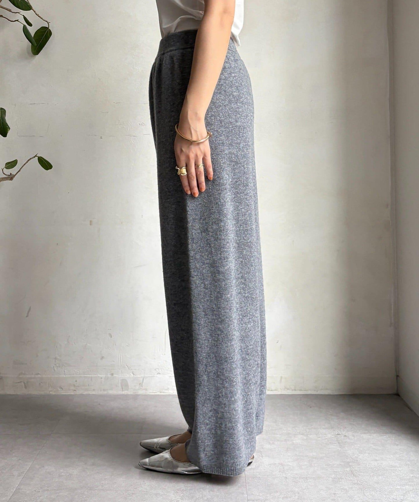 100%美利奴羊毛針織褲