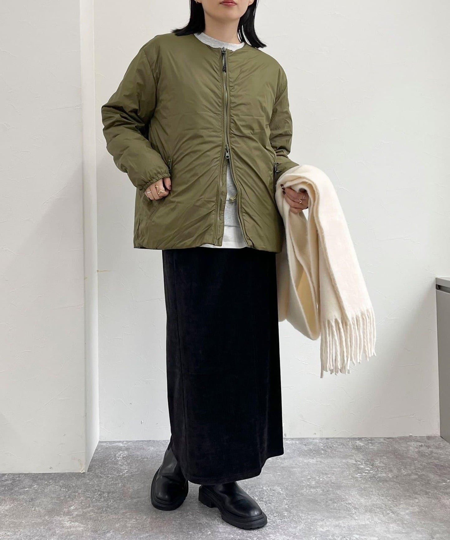 【TAION】可雙面穿中式盤扣內膽羽絨服