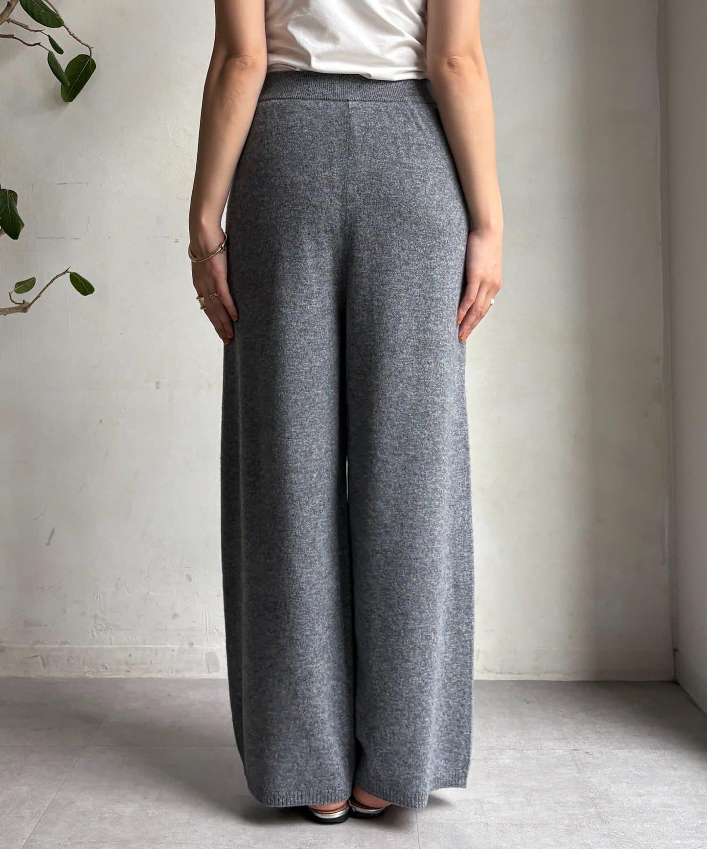 100%美利奴羊毛針織褲