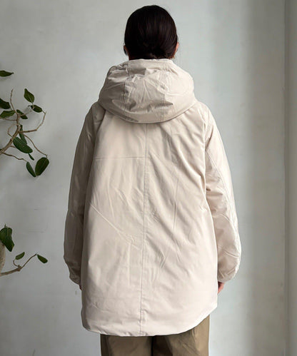 薄膜塔夫綢連帽羽絨服