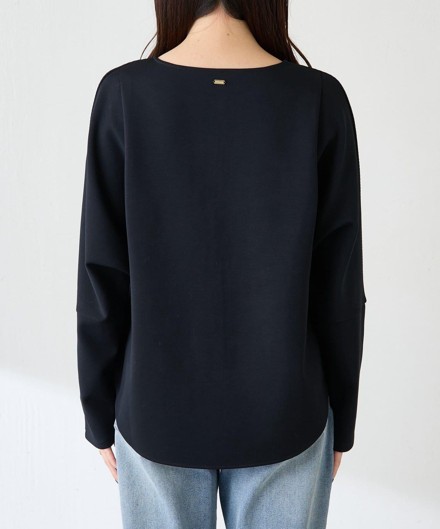 波紋針織拼接套頭衫/可成套搭配