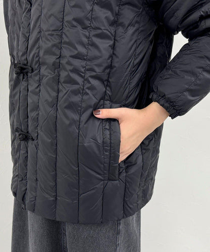 【TAION】可雙面穿中式盤扣內膽羽絨服