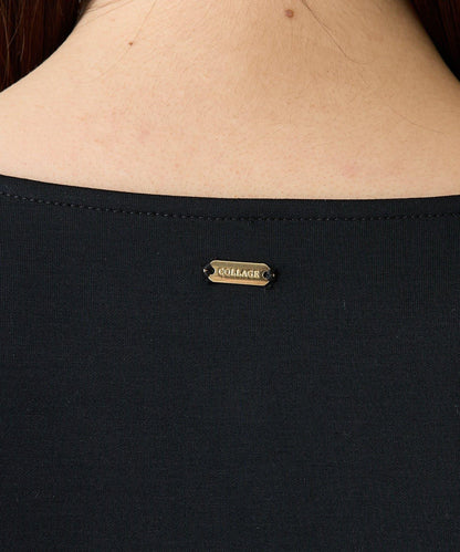 波紋針織拼接套頭衫/可成套搭配