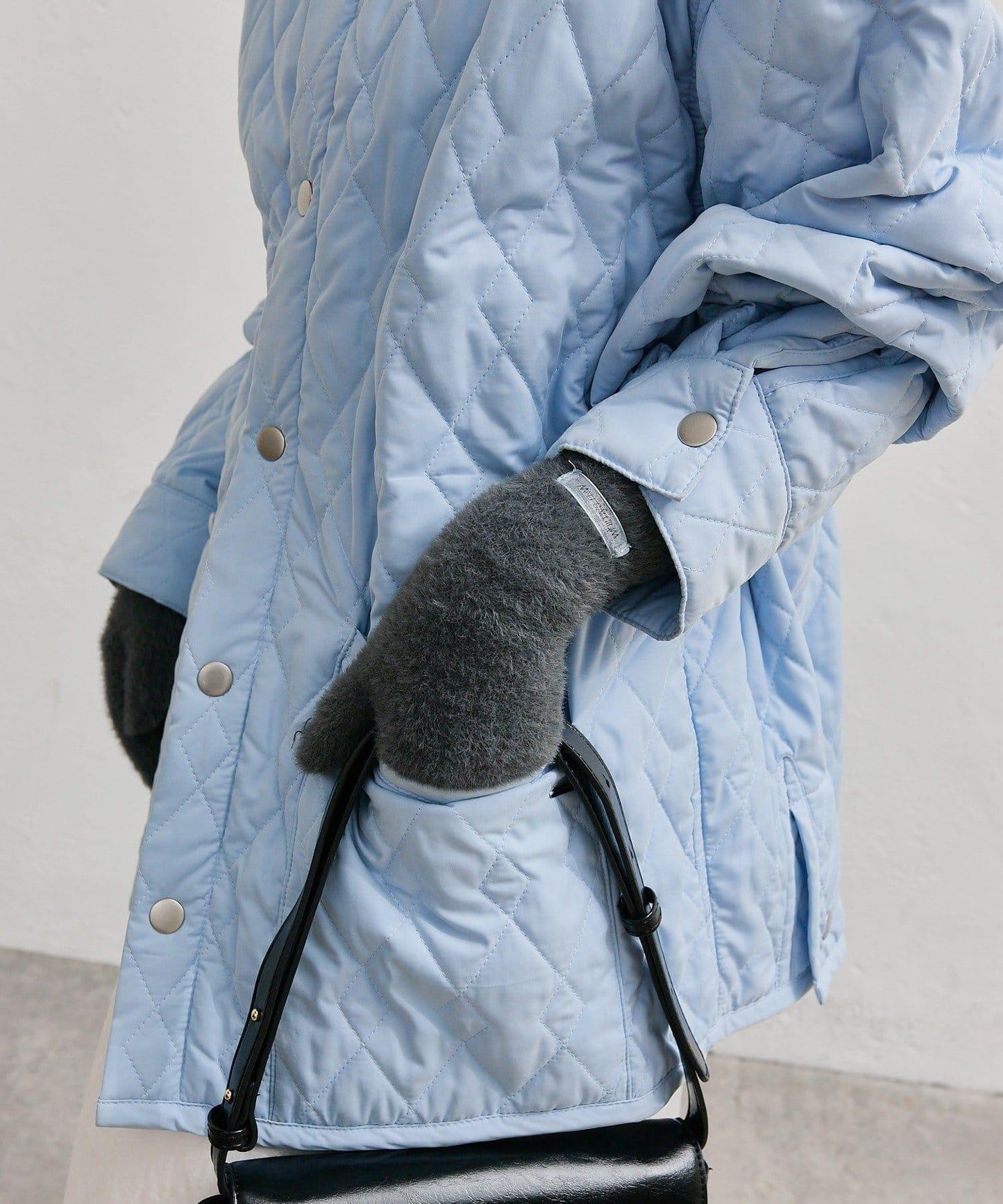 帶吊牌針織手套