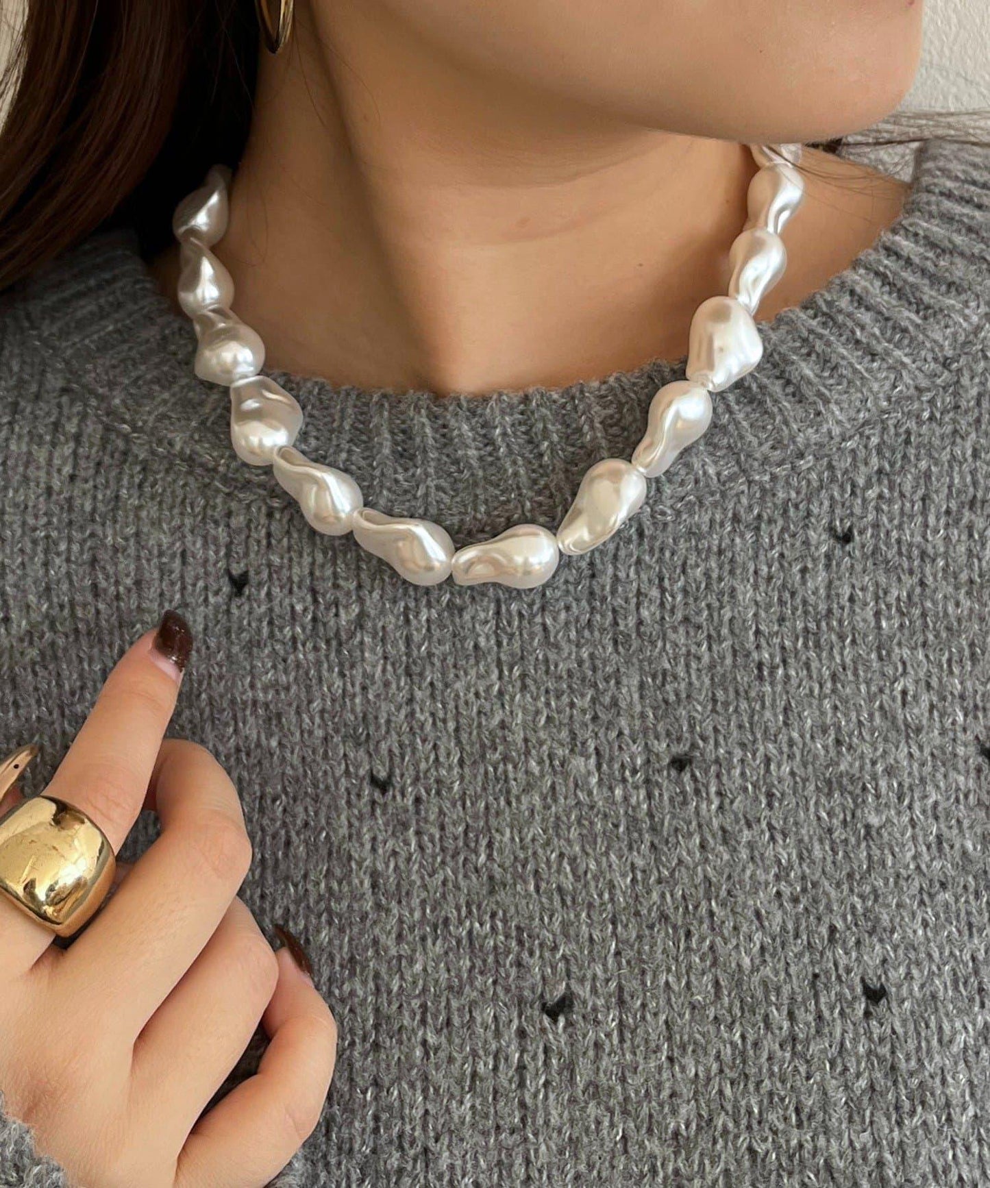 巴洛克珍珠項鍊