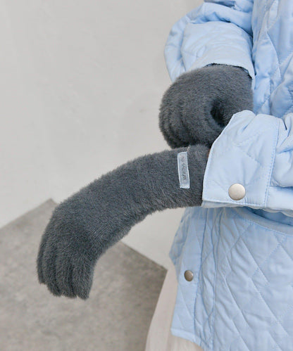 帶吊牌針織手套