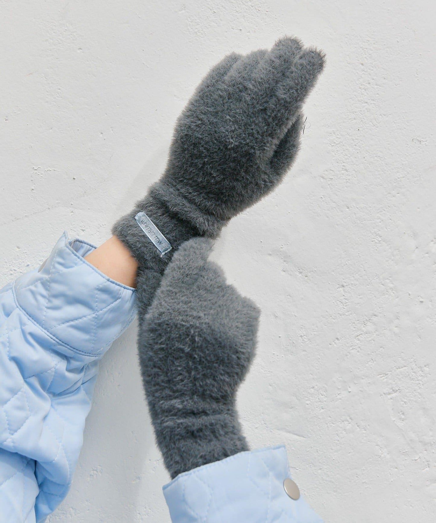 帶吊牌針織手套