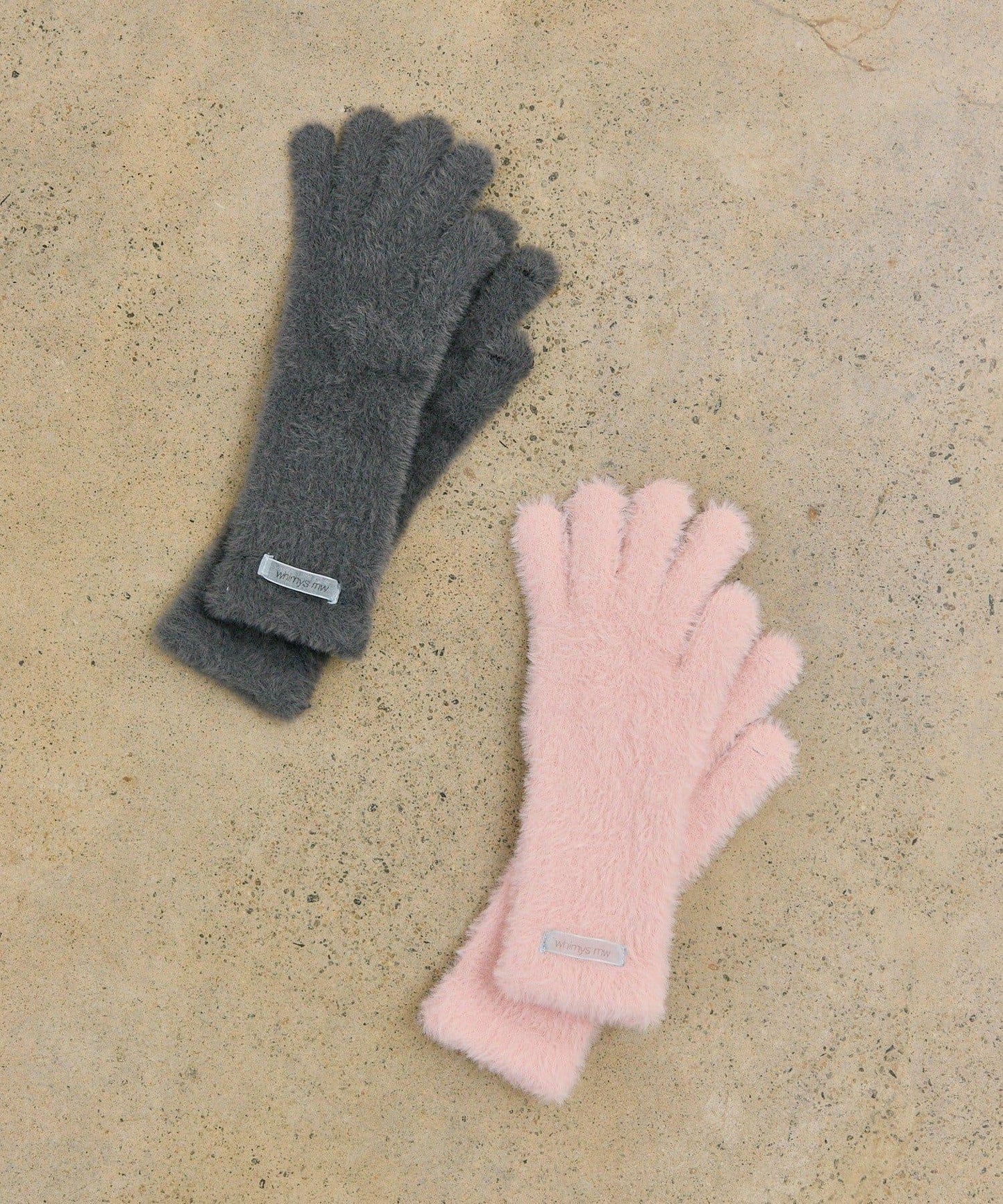 帶吊牌針織手套