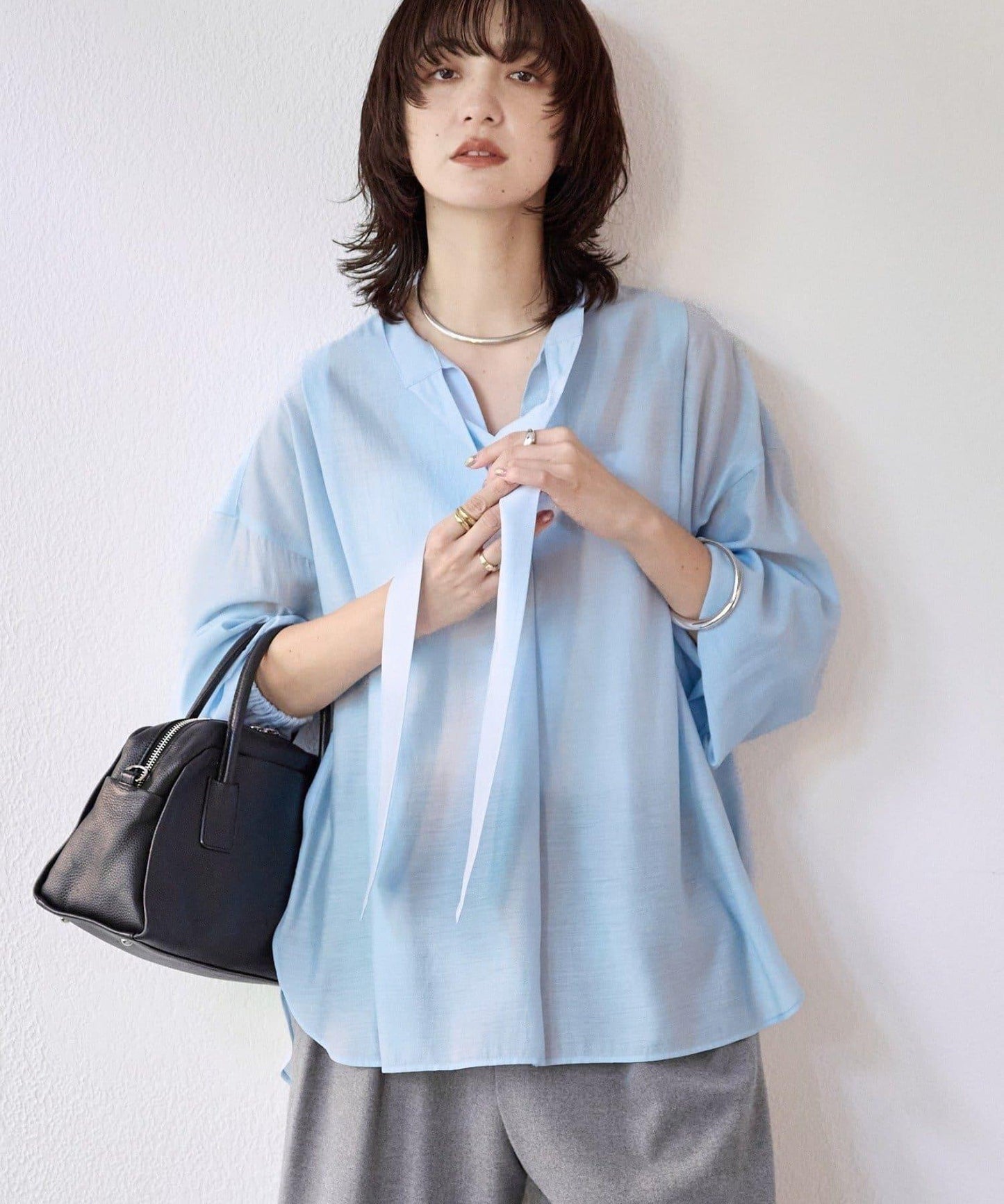 【通勤休閒兩用】窄版襯衫