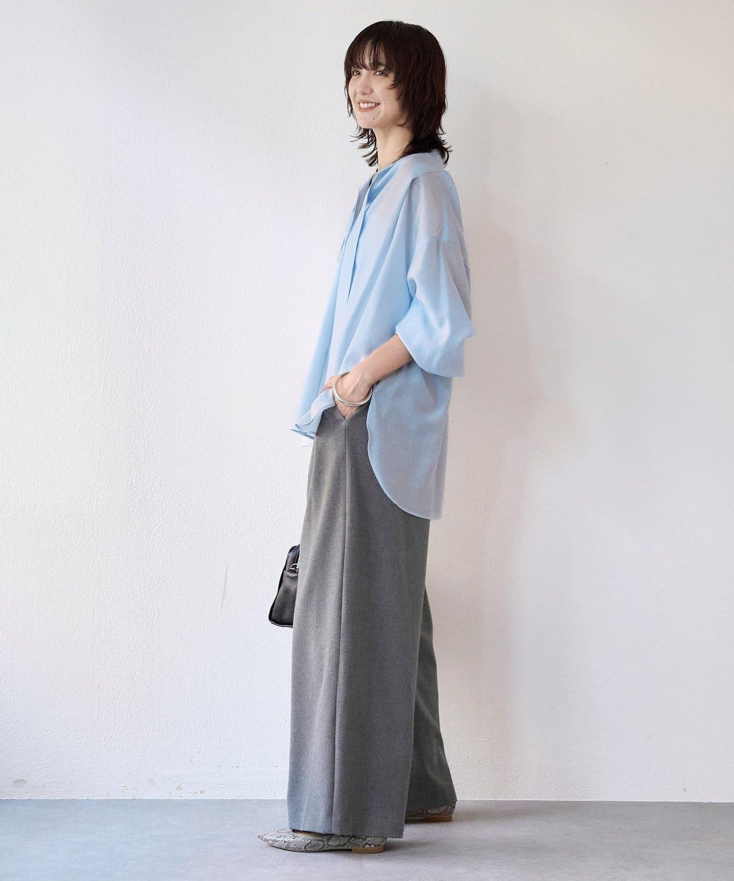 【通勤休閒兩用】窄版襯衫