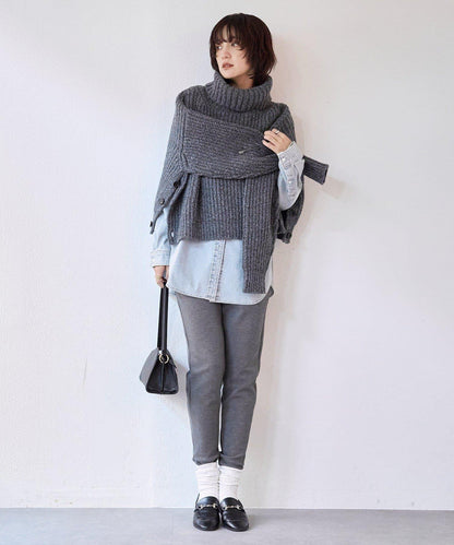 【MONN.:.(モン)】透明牛仔襯衫