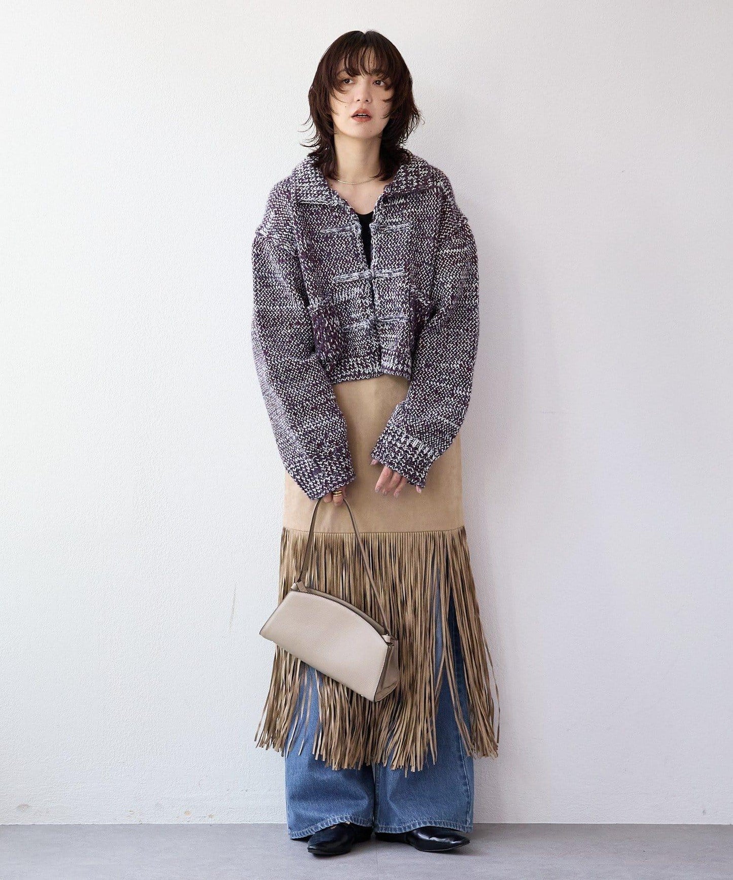 【à Nice (ア ・ニース)】針織夾克