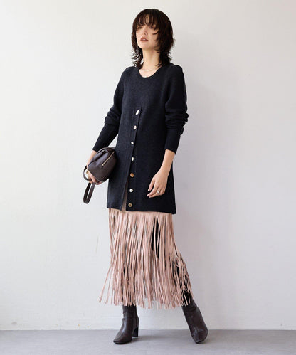 【à Nice (ア ・ニース)】流蘇半身裙