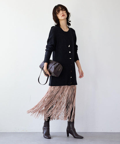 【à Nice (ア ・ニース)】流蘇半身裙