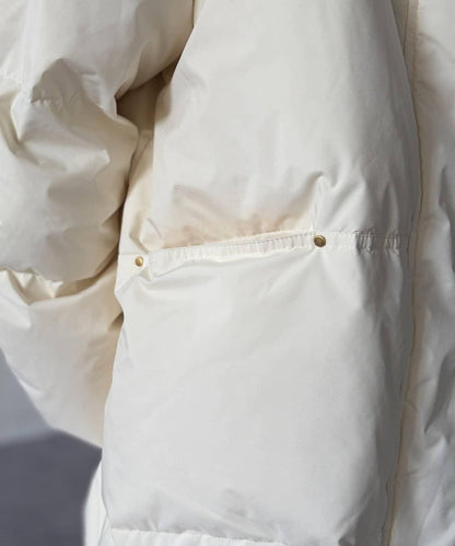 高領中款羽絨服