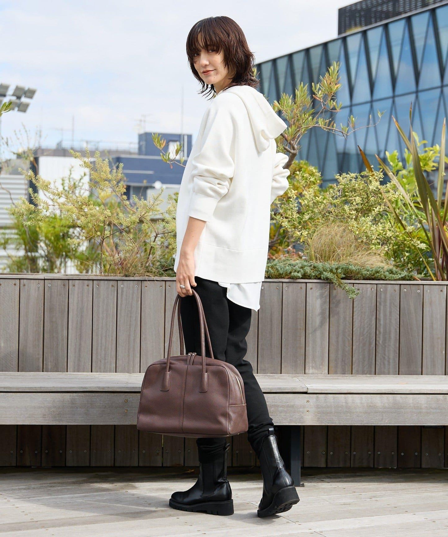 【MYSELFbyRD(マイセルフバイリヴドロワ)】針織長褲