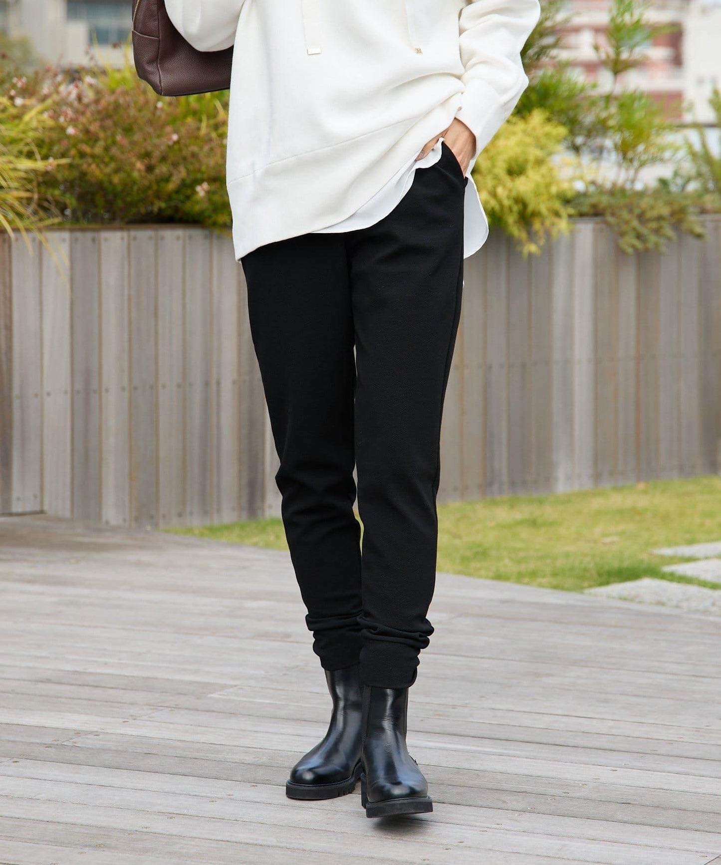 【MYSELFbyRD(マイセルフバイリヴドロワ)】針織長褲