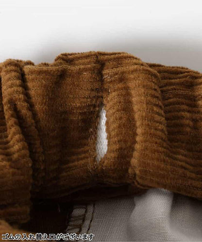 tiny bear 刺繡長褲 10分丈