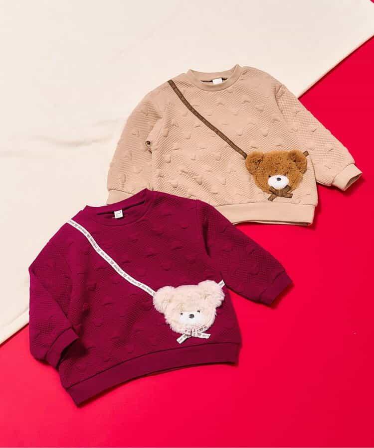 tiny bear 單肩包造型衛衣