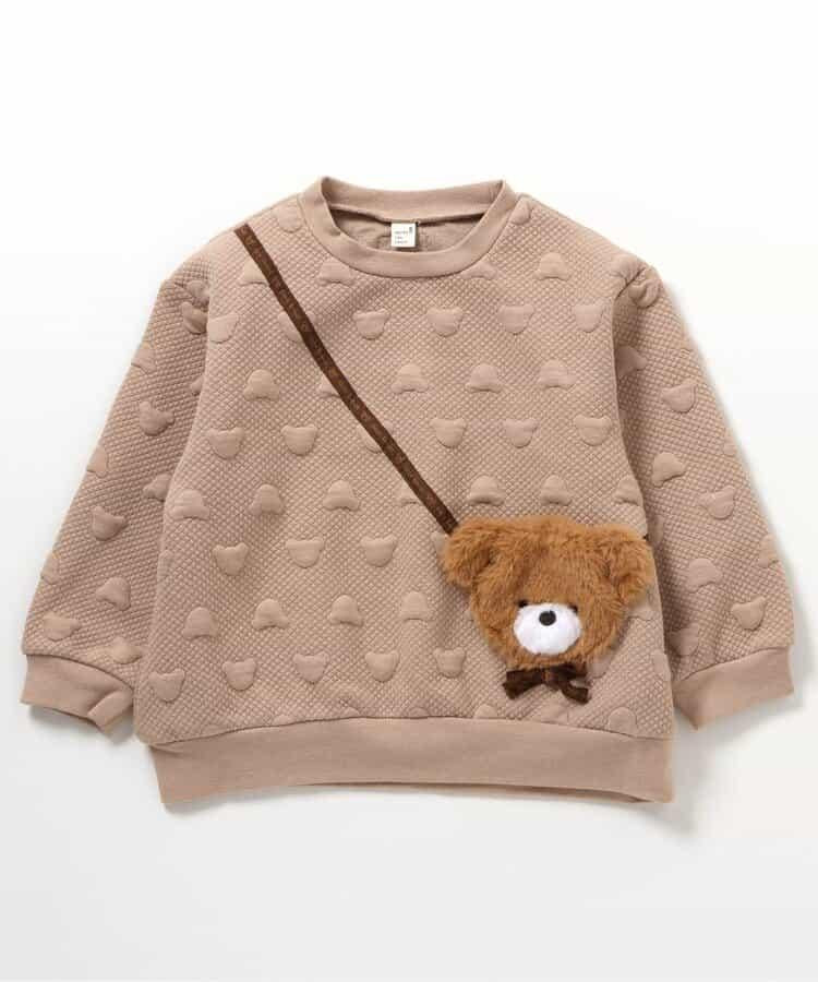 tiny bear 單肩包造型衛衣