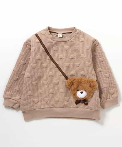 tiny bear 單肩包造型衛衣