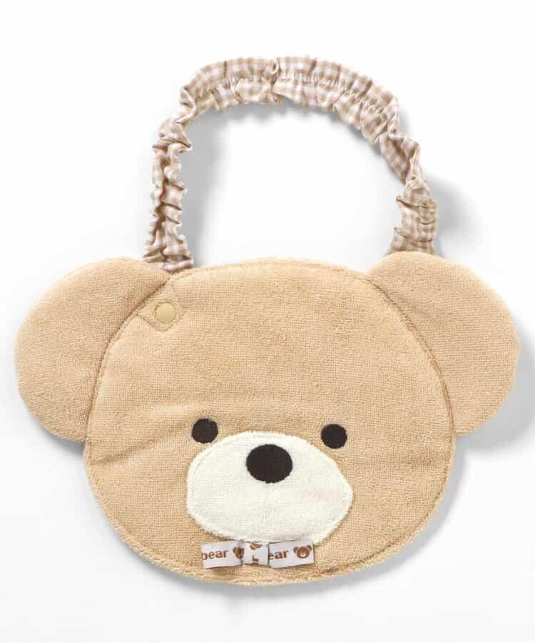 tiny bear絎縫連體衣×圍兜套裝