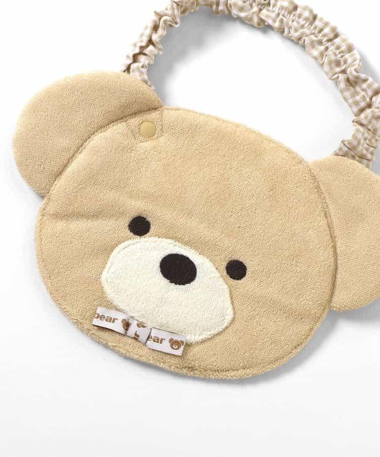 tiny bear絎縫連體衣×圍兜套裝