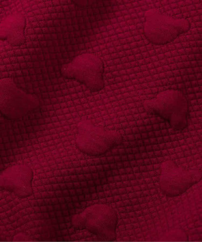 tiny bear絎縫連體衣×圍兜套裝