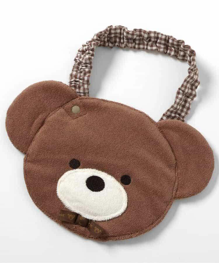 tiny bear絎縫連體衣×圍兜套裝