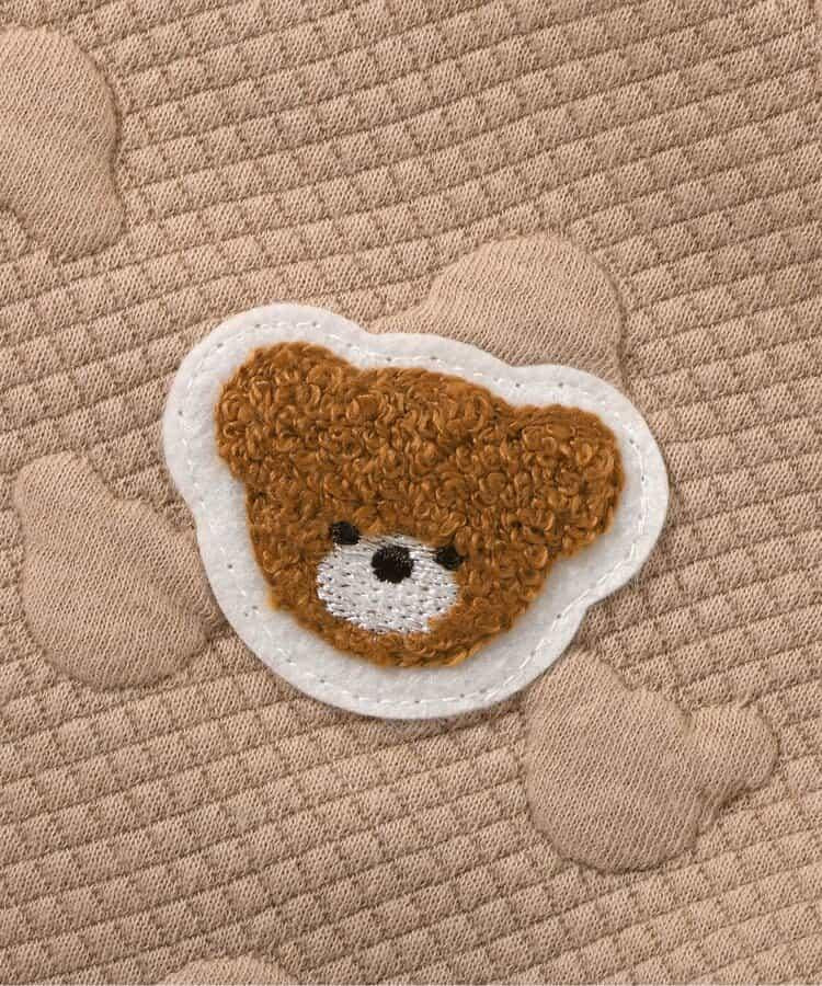 tiny bear絎縫連體衣×圍兜套裝