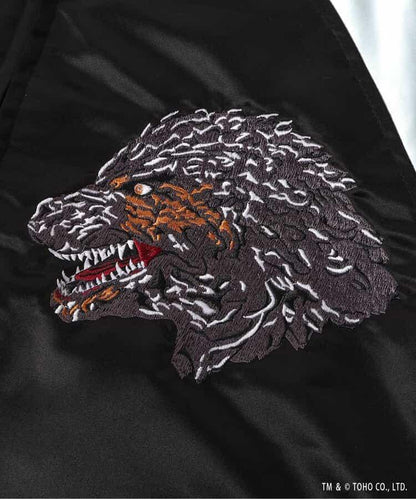 【哥斯拉】夜光刺繡可雙面穿夾克（成人尺碼）