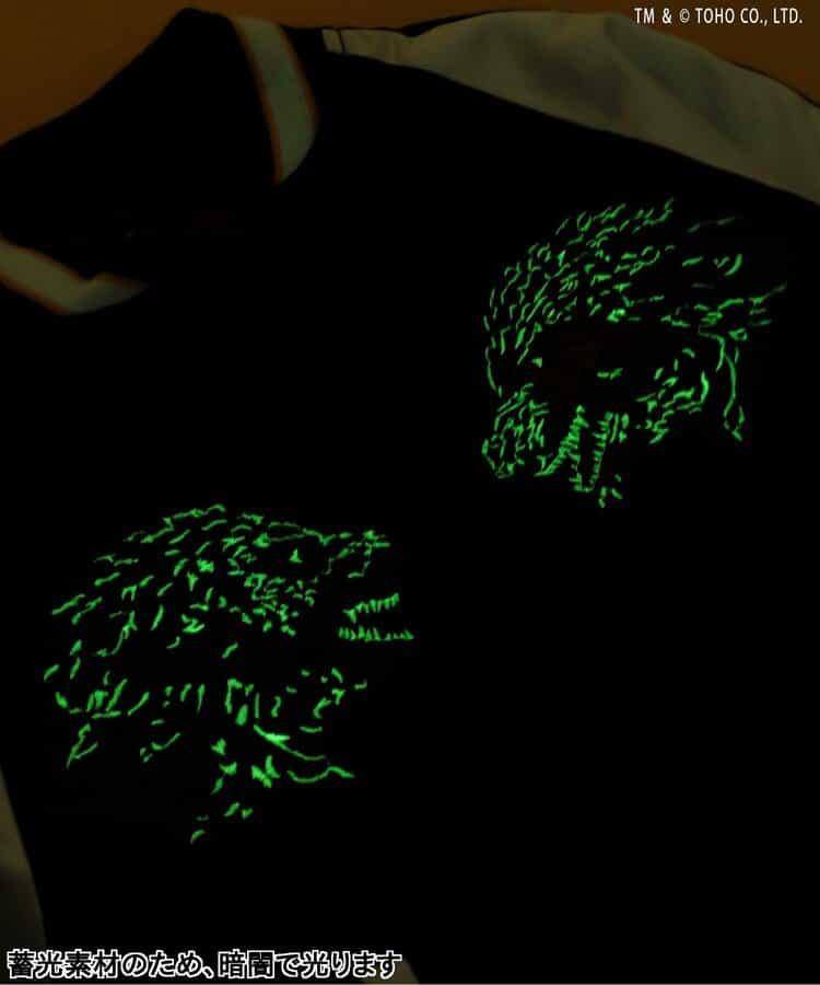 【哥斯拉】夜光刺繡可雙面穿夾克（成人尺碼）