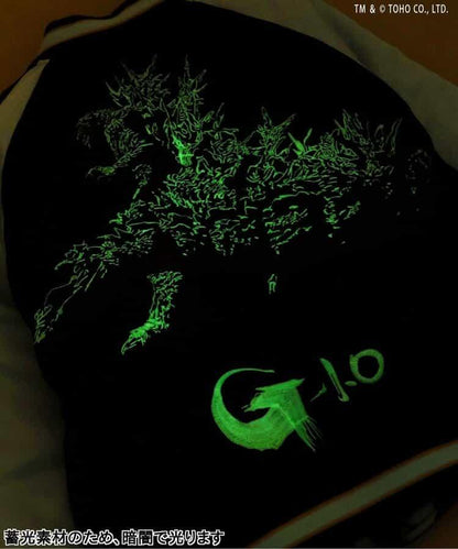 【哥斯拉】夜光刺繡可雙面穿夾克（成人尺碼）