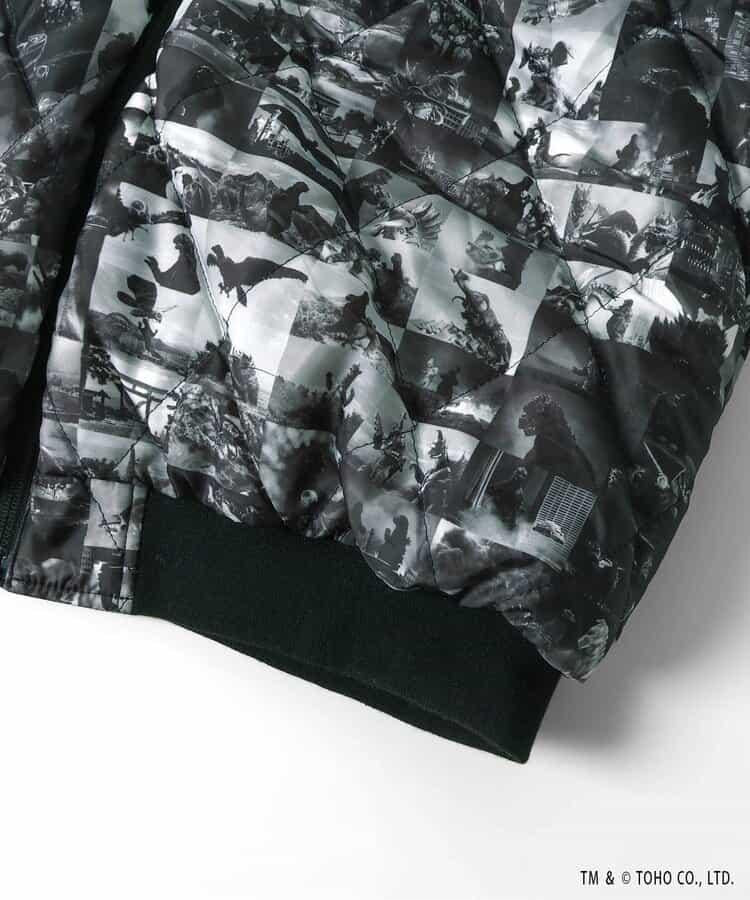 【哥斯拉】夜光刺繡可雙面穿夾克（成人尺碼）